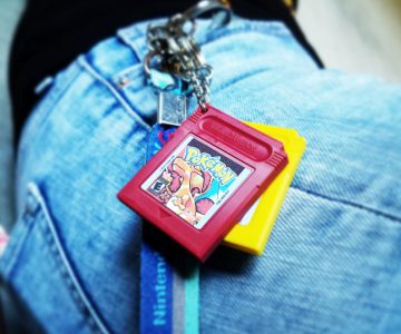 Pokemon Cartridge Keychains