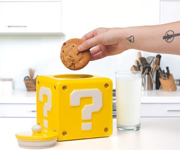 Question Block Cookie Jar