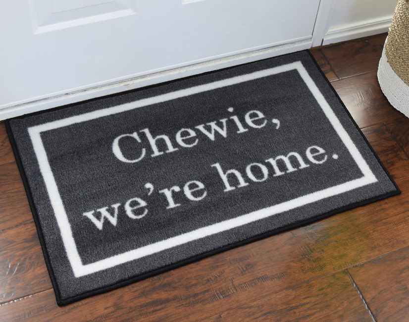 Star Wars 'Chewie We're Home' Door Mat
