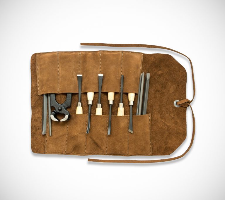 Swayze Suede Tool Roll