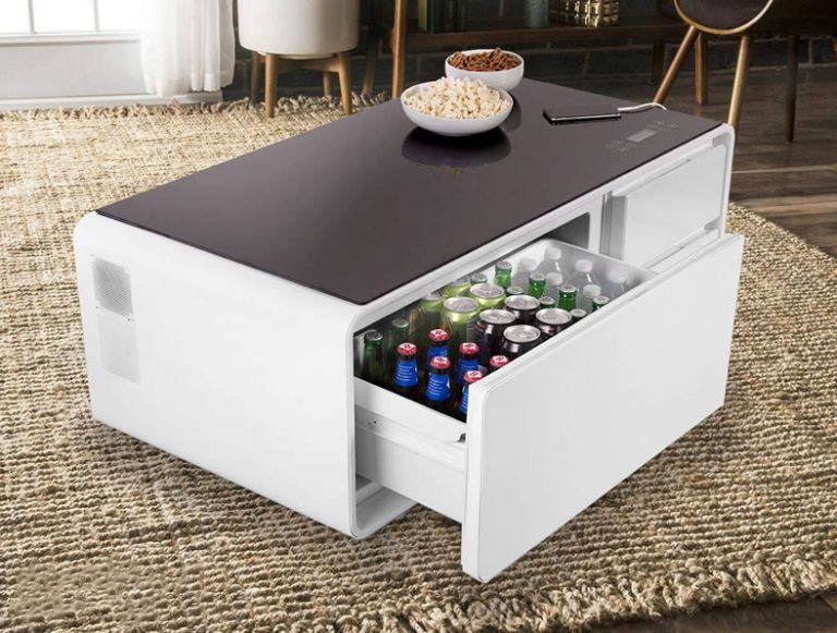Coffee Table with Drink Cooler