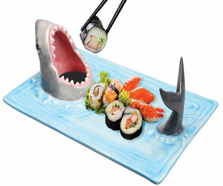Shark Attack Sushi Serving Platter