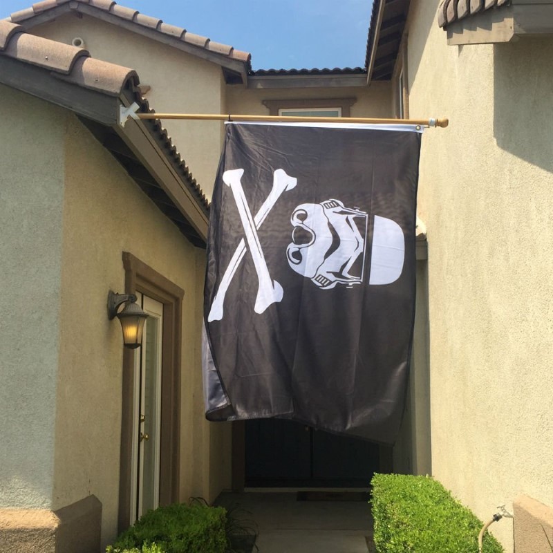 Star Wars Stormtrooper Pirate Flag